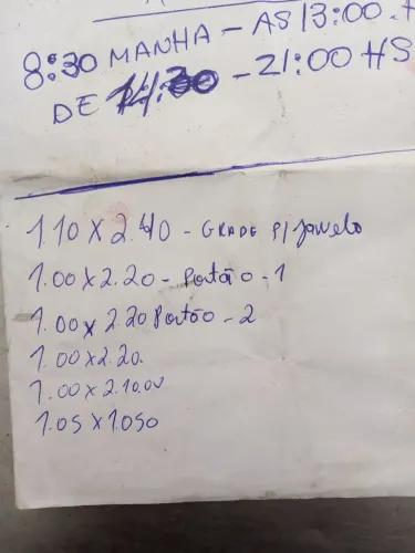 Grades e portões 