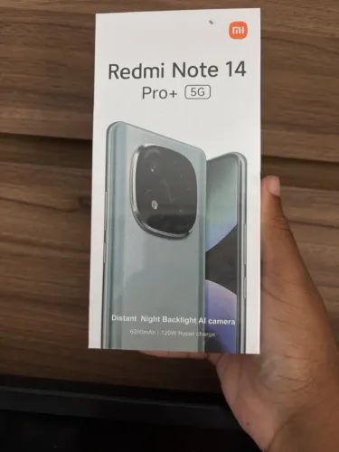 Redmi note 14 pro+ 5G 12/512gb, lacrado, versão global