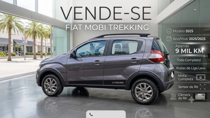 Fiat Mobi Trekking 1.0 Flex 5P 2025