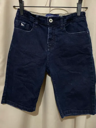 Bermuda jeans Acostamento juvenil tamanho 12 anos