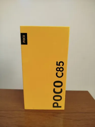Celular Xiaomi Poco C85 8GB/256 GB Novo na caixa.