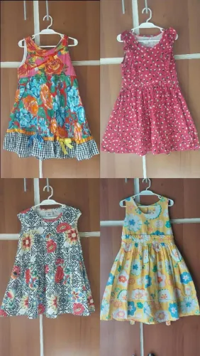 Lote / Peças de Roupas Infantis Femininas Usadas (3 a 6 anos)
