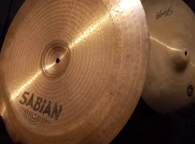 Prato China Sabian B8 18 & Medium Crash Stagg B20 15 