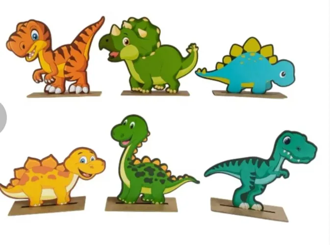 Decoração tema dinossauro com roupinha 
