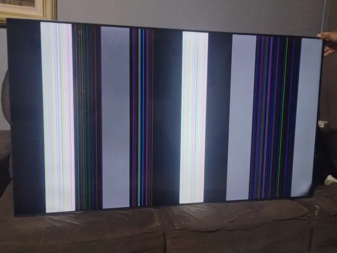 Tv 60 polegadas Samsung display quebrado 