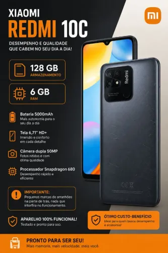 Celular Redmi 10C