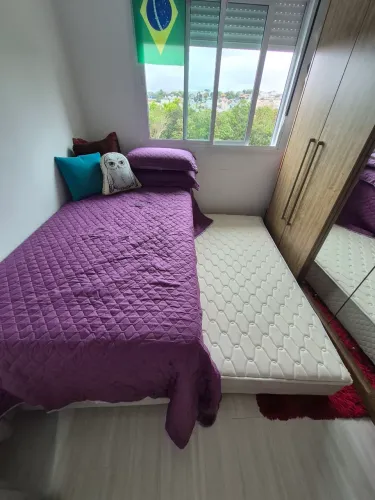Cama box solteiro bicama, pouco utilizada