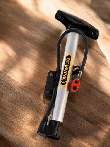 Bomba de Ar Manual Compacta para Emergências