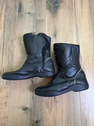 Bota Feminina para moto em couro impermeável Mondeo