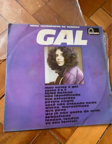Gal Costa autografado de 1973