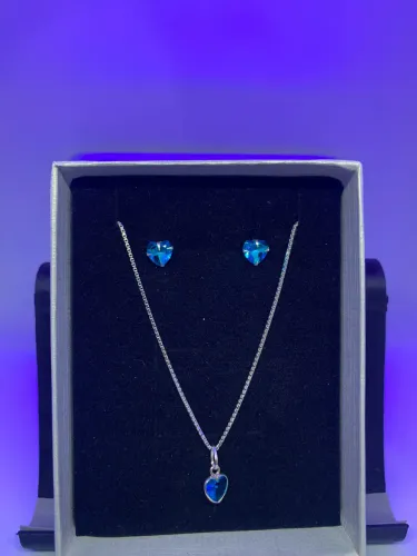 Conjunto hope em prata 925