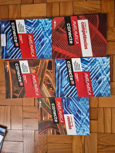 Conecte Matemática partes 1 e 3 + cadernos exercícios× caderno revisão.