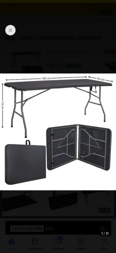 Mesa portatil efeito amamentado linda e versátil!