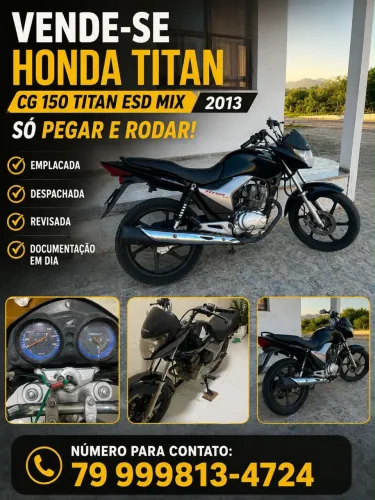 HONDA TITAN só pegar e rodar 