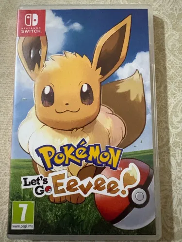 Pokémon let?go eevee nintendo switch