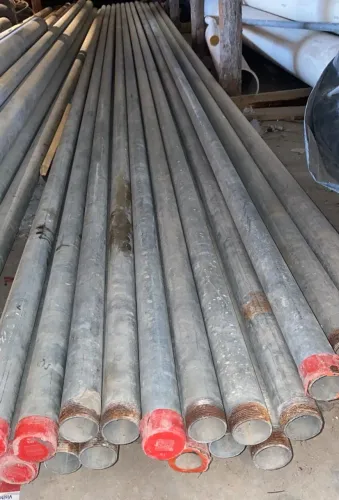 Tubo galvanizado de 1,5 =17 unidades