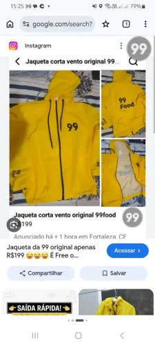 Jaqueta da 99 corta vento