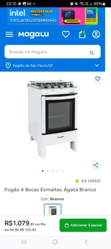 Fogão 4 bocas