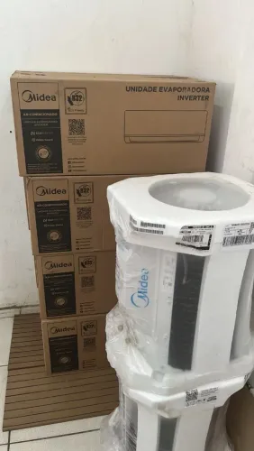 Ar-condicionado Midea Inverter 12.000 BTUs - Novo