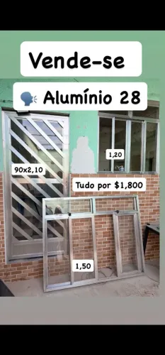 Janela de alumínio