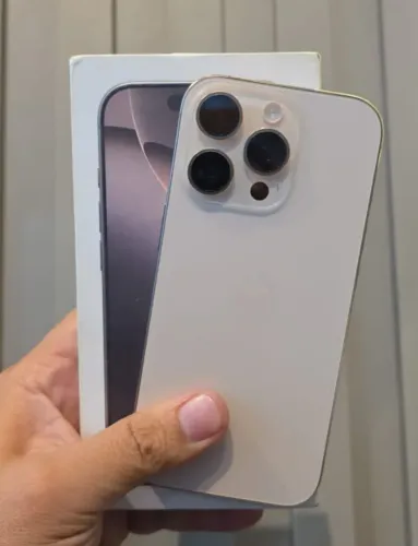 IPHONE 16 PRO 256GB DESERT <br>R$4599,00 SEMI NOVO TOP