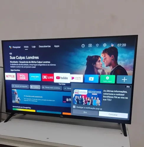 Vendo smartv 32 polegadas TCL HDMI Android 