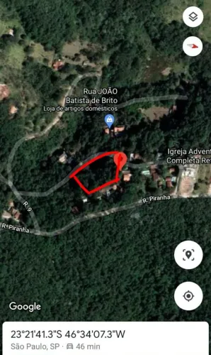 Terreno em Mairiporã 1100m² bairro tranquilo