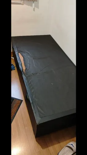 Cama Box de solteiro usada
