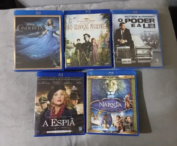 Blu Ray Lote Com 5 Filmes originais A Espiã Cinderela