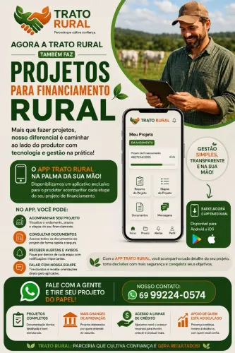 Projetos de financiamento rural