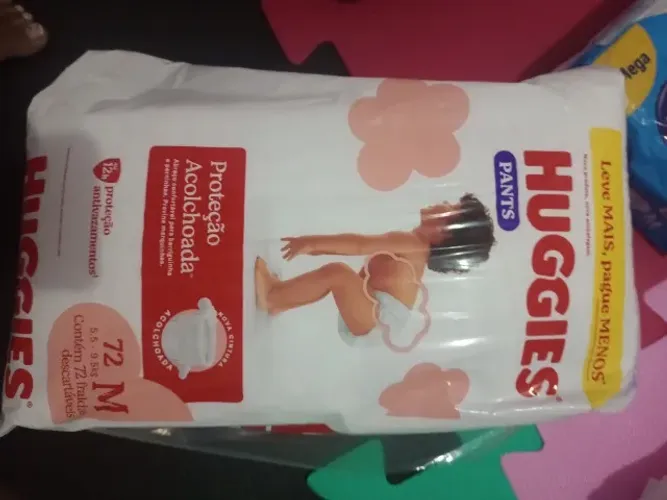 Fraldas descartáveis Tamanho M 