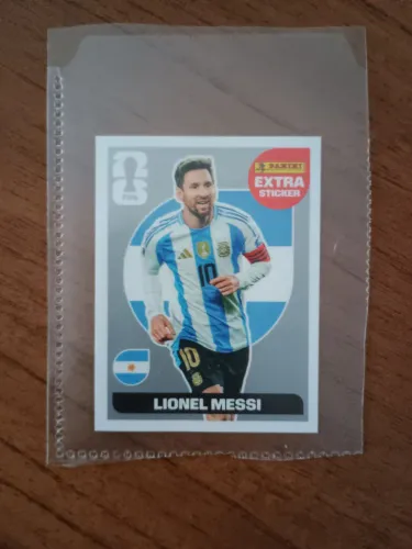 Figurinha Legend Lionel Messi PRATA Copa do Mundo 2026
