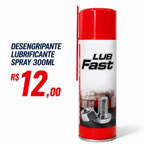 Desengripante Lubrificante Spray 300ml