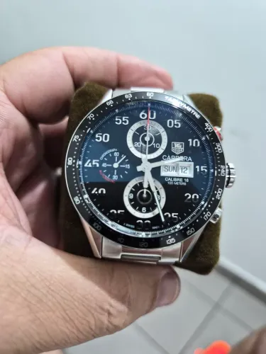 Relogio Automático Tag Heuer Carrera Chronograph CV2A10