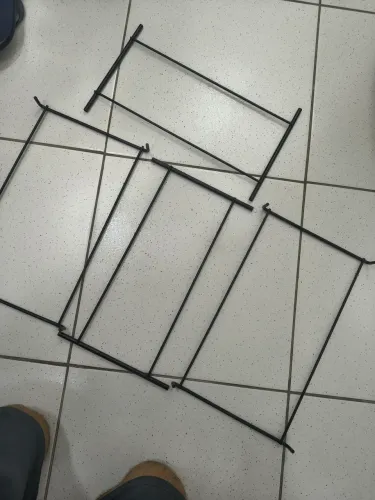 BASE DE FERRO PARA PASTAS SUSPENSAS