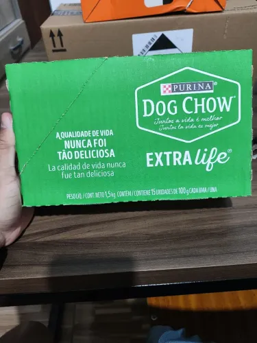 15 sachês Ração Úmida Dog Chow