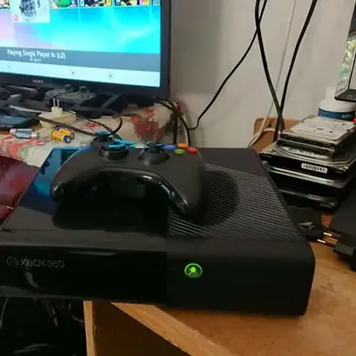 XBOX360 DESTRAVADO RGH 500GB EM PERFEITO ESTADO ACEITO PROPOSTA
