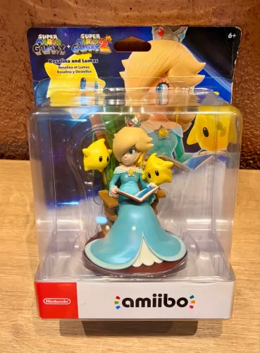Rosalina e Lumas Amiibo Edição Especial Super Mario Galaxy Nintendo Lacrado