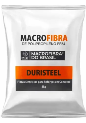 Macrofibra De Polipropileno Duristeel Para Concreto (5 Kg)