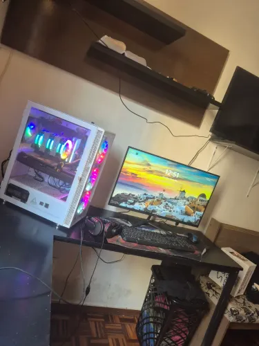 PC GAMER COMPLETO Ryzen 5 5600G + RX 5700 8GB + Monitor 27" + 2TB