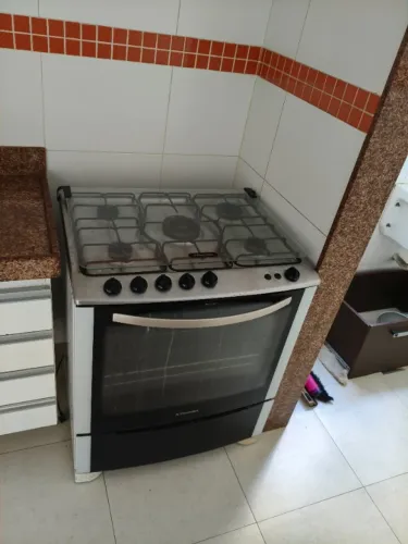 Fogão inox 5 bocas 900 reais