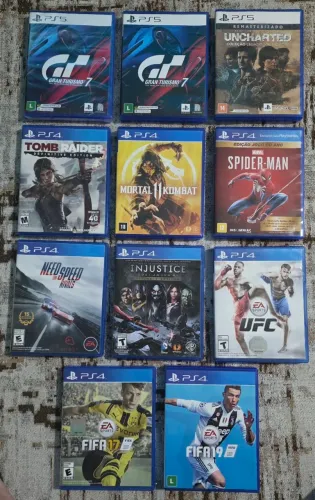 Jogos de PS4 e PS5