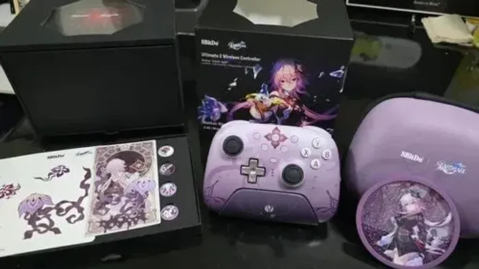 Edição de colecionador controle 8bitdo ultimate 2 honkai star rail Evernight