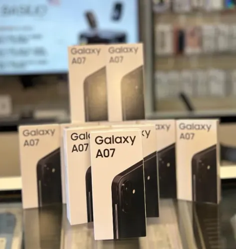 Samsung A07 4G 128GB Preto disponível pra venda parcelamos em ate 18x com juros