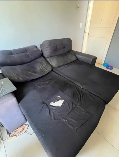 Sofá retrátil reclinável