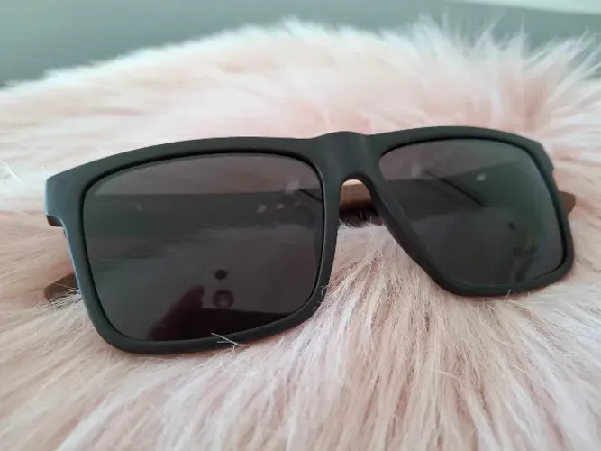 Óculos de Sol Marca GM Proteção UV400 Hastes de Bambu