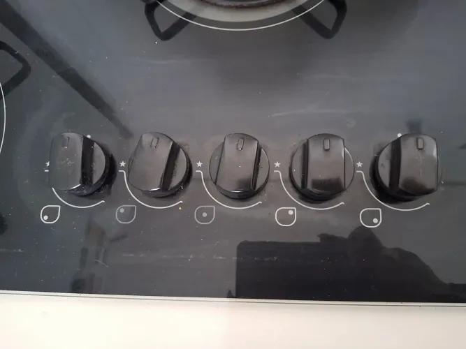 Fogão cooktop 5 bocas Brastemp