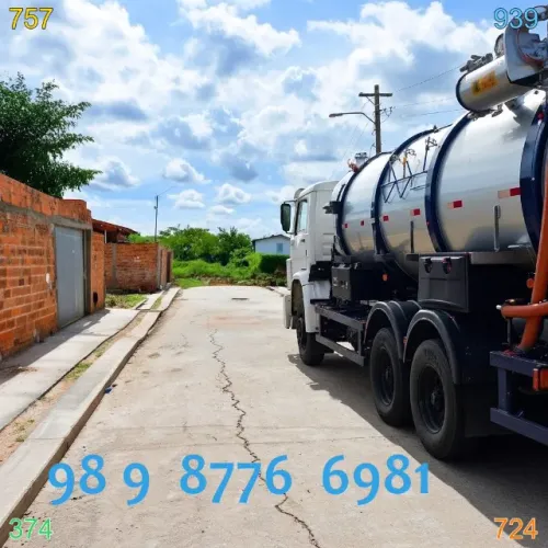 Limpa Fossa sem danos, rápido!