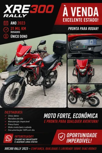 XRE300 rally