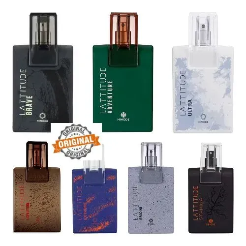 Perfume Lattitude Hinode 100ml -(Brave,Adventure,Ultra,Expedition,Stamina,Extreme,Origini)